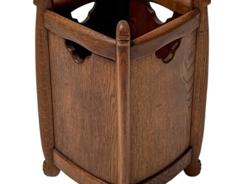 Jac. van den Bosch Art Deco Amsterdamse School Litter Basket 't Binnenhuis